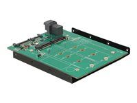 Bay adaptér pre dátový sklad – 3.5" do 2 x M.2/ SFF