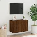 vidaXL TV skrinka nástenná hnedý dub 60x30x41 cm