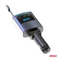 FM transmitter 1×USB-A 1×USB-C 12V 24V AMIO-04656