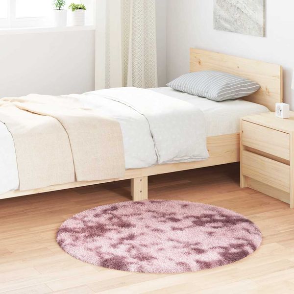vidaXL Chlpatý koberec s vysokým vlasom NAVARRA 100x100 cm polyester
