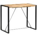 vidaXL Barový stolík 140x70x110 cm masívne mangovníkové drevo