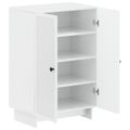 vidaXL Skriňa na topánky EDE 59,5 x 39,5 x 90 cm Kompozitné drevo