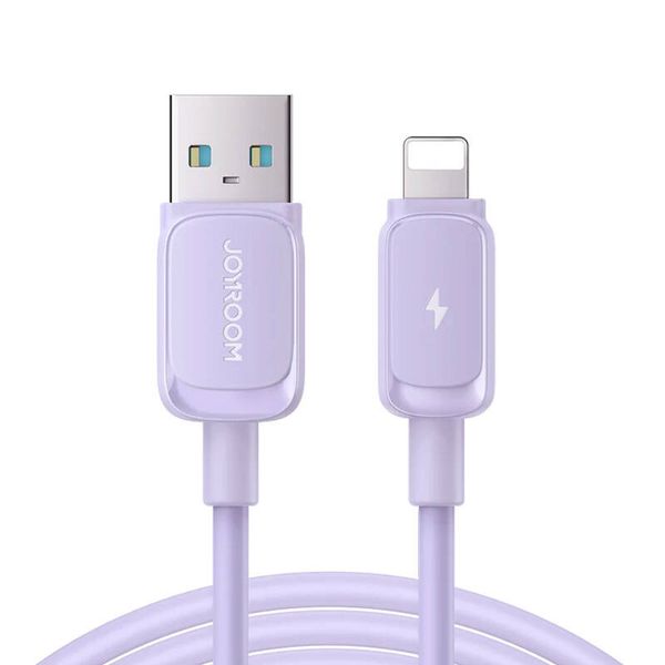 Kábel S-AL012A14 USB do Lightning Joyroom / 2,4A / 1,2 m (fialový)