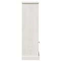 vidaXL Kúpeľňová skriňa VIGO Biela a antik biela 37 x 34 x 110 cm