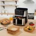 TESLA AirCook QB2058 - papierová forma pre horúcovzdušnú fritézu 20 x 20 cm (100 ks)