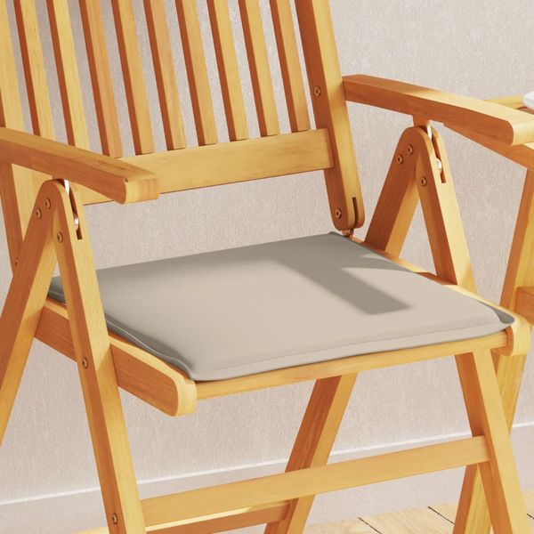 vidaXL Záhradné podsedáky 6 ks sivohnedé 45x45x2 cm štvorcové