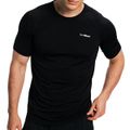 Pánske bežecké tričko Pulse X Black - GymBeam, veľkosť L