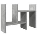 vidaXL Organizér na stôl, betónový 34,5x15,5x35,5 cm, kompozitné drevo