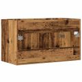 vidaXL Skrinka do kúpeľne staré drevo 80x38,5x46 cm kompozitné drevo