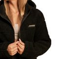Dámska bunda Hoodie Bliss Black - BeastPink, veľkosť XS, veľkosť oblečenia XS