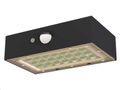 LED solárne svetlo EMOS ZG162S BRIXO s pohybom čidlom, čierne, neutrálne biela