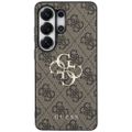 Guess puzdro 4G Big Metal Logo pre Samsung Galaxy S26 Ultra hnedé