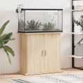 vidaXL Stojan na akvárium, dub sonoma, 81x36x73 cm, technické drevo