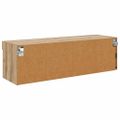 vidaXL TV nástenná skriňa 100 x 30 x 30 cm Remeselný dub