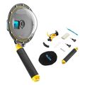 Waterpoof dome port Telesin for DJI Action 4 / 3 / 5