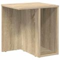 vidaXL Koncový stôl 2 ks Sonoma dub 37 x 32 x 40 cm Kompozitné drevo