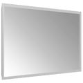 vidaXL Zrkadlo do kúpeľne s LED Priehľadná 60 x 40 cm tvrdené sklo
