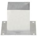 vidaXL Kotvy na stĺpiky 4 ks 141 mm galvanizovaný kov