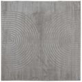 vidaXL Koberec do interiéru GALATI Sivá 120 x 120 cm Polyester