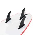 vidaXL Surfová doska 170 cm pruhovaná