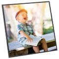 vidaXL Fotorámiky na stôl, koláž 3 ks, čierne 30x30 cm, MDF