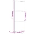 vidaXL Posuvné dvere zlaté 76x205 cm číre ESG sklo a hliník