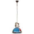 vidaXL Industriálna okrúhla závesná lampa 25 W farebná 40 cm E27
