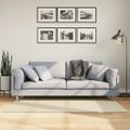 vidaXL Koberec HUARTE krátky vlas mäkký a umývateľný krémový 80x150 cm