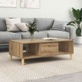 vidaXL Konferenčný stolík Remeselný dub 102 x 55 x 35 cm