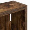 vidaXL Kúpeľňová nástenná skriňa Údený Dub 30 x 10 x 50 cm