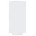 vidaXL Komoda biela 92x35x75 cm spracované drevo