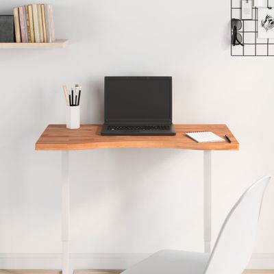 vidaXL Stolová doska 80x(36-40)x2,5 cm masívny buk