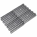 vidaXL Zatrávňovacie mriežky 16 ks čierne 60x40x3 cm plast