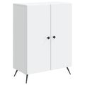 vidaXL Servírovacia skriňa Biela 66 x 34,5 x 90 cm Kompozitné drevo