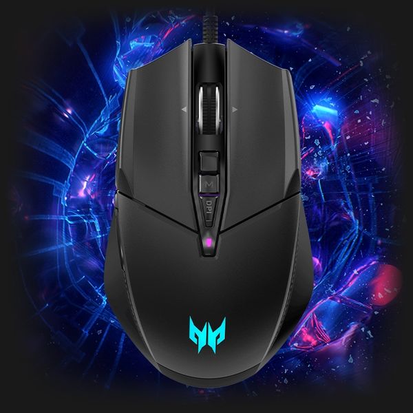 Acer PREDATOR CESTUS 335/Herná/Optická/Pre pravákov/19 000 DPI/Drôtová USB/Čierna