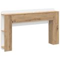 vidaXL Čelo postele skrinka Dub artisan Kompozitné drevo