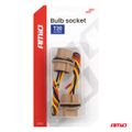 Objímka žiarovky T20 LED 12V W21/5W WY21/5W W3x16q 7443 2ks AMiO-04834