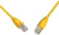 Patchkábel S/FTP, Cat6, 2xRJ45, 10m žltý