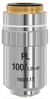 Plan-achromatický objektív Bresser DIN-PL 100x