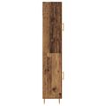 vidaXL Highboard 2 ks Staré drevo 34,5 x 34 x 180 cm Kompozitné drevo