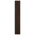 vidaXL Botník so 4 dvierkami tmavý dub 59x24x136 cm drevotrieska