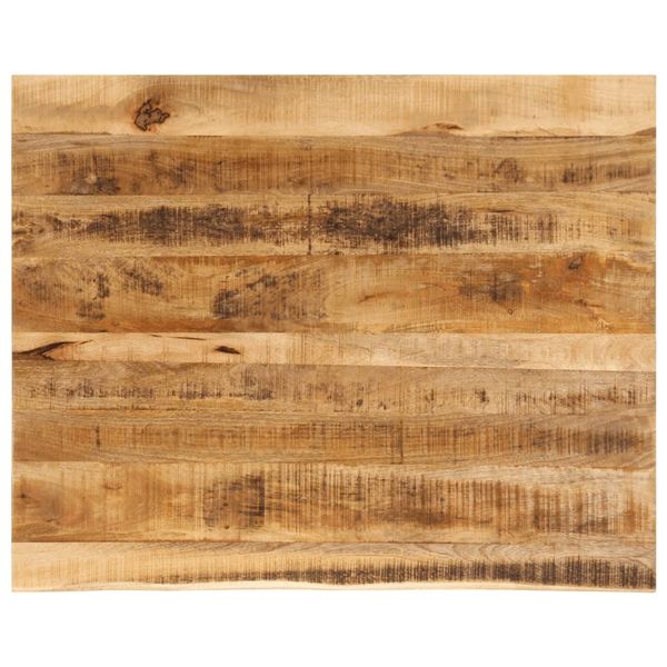 vidaXL Stolová doska 100x80x2,5 cm živý okraj masívny mangovník