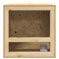 vidaXL Terárium Hnedá 50 x 50 x 50 cm OSB