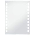 vidaXL Kúpeľňové nástenné zrkadlo s LED osvetlením 60x80 cm