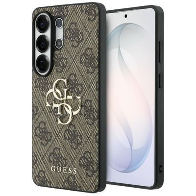 Guess puzdro 4G Big Metal Logo pre Samsung Galaxy S26 Ultra hnedé