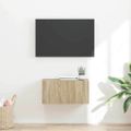 vidaXL TV nástenná skriňa 60 x 31 x 29,5 cm Sonoma Kompozitné drevo