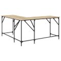 vidaXL Stôl dub sonoma 149x149x75 cm kompozitné drevo