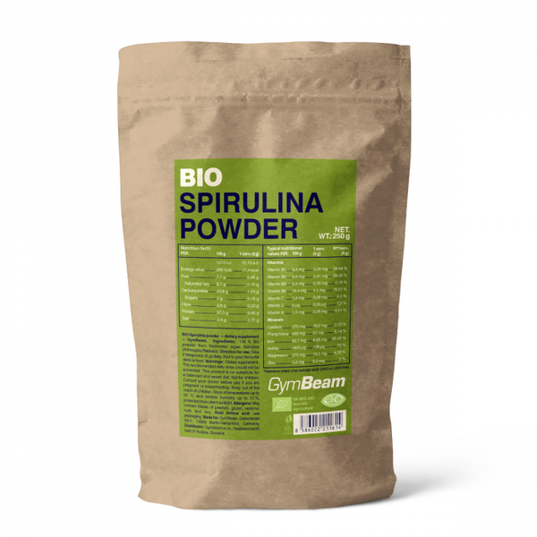 BIO Spirulina prášok - GymBeam
