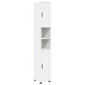 vidaXL Sada kúpeľňového nábytku 4 ks Biela 35 x 30 x 192 cm