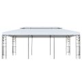 vidaXL Altánok 3x6 m, biely